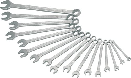 HAZET Ringmaulschlüssel-Satz 600N 17-tlg.SW min.7-27mm CV-Stahl HAZET