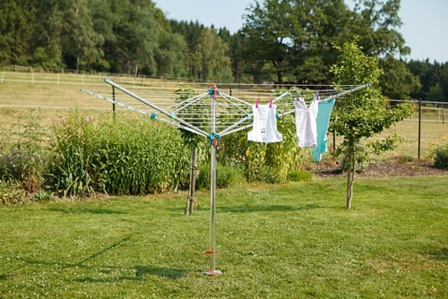 BLOME Wäschespinne Idea H.200cm Kantenlänge 200cm Rohr-D.50mm Alu.BLOME