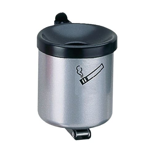 TKG Wandascher Ø90xH100mm neusilber m.Kippvorrichtung TKG