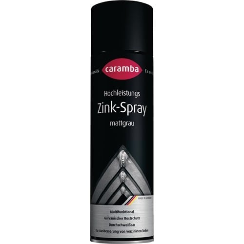 CARAMBA Zinkspray 500ml mattgrau Spraydose CARAMBA