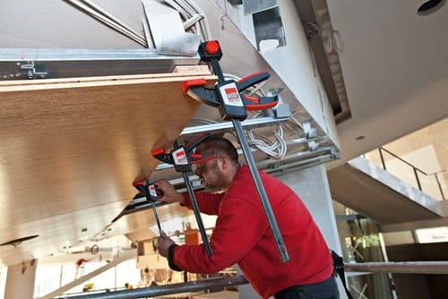 BESSEY Einhandzwinge EZS Spann-W.300mm A.80mm Spreiz-W.170-510mm BESSEY