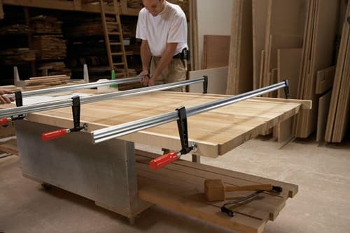 BESSEY Temperguss-Schraubzwinge TGK Spann-W.500mm A.120mm Holzgr.35x11mm BESSEY