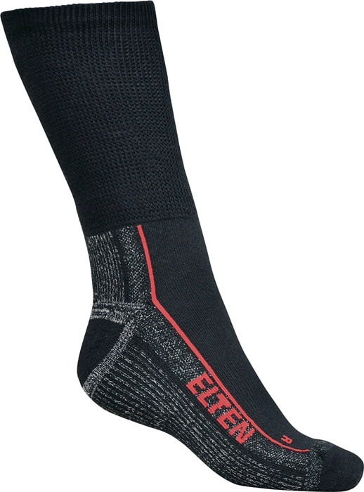ELTEN Funktionssocke Perfect Fit Socks ESD (Carbon) Gr.43-46 schwarz/grau ELTEN