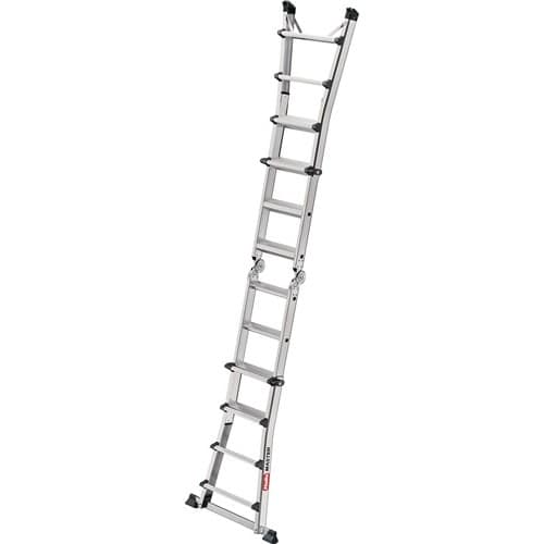 HAILO Vielzweckleiter Master M100 Alu.Sprossen 4x4 gekl.H270xB580xT270mm HAILO