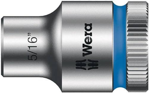 WERA Steckschlüsseleinsatz 8790 HMB Außen-6-kant SW5/16Zoll L.29mm Vierkant3/8Zoll CV