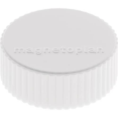 MAGNETOPLAN Magnet Super D.34mm weiß MAGNETOPLAN