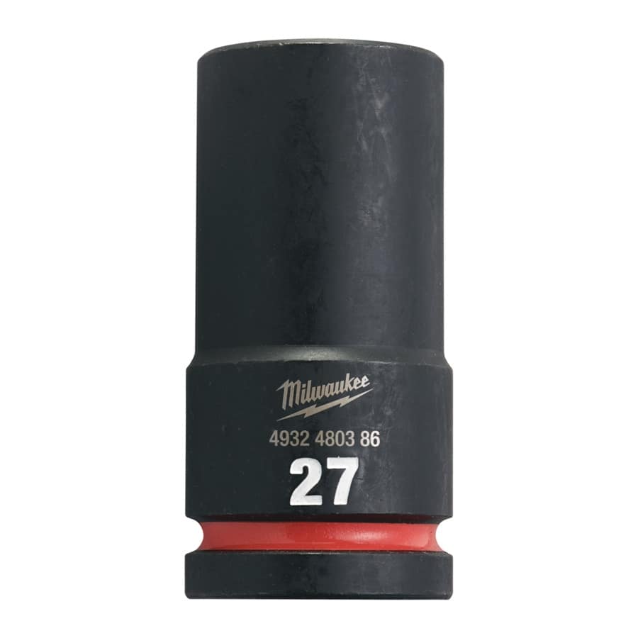MILWAUKEE 27 x 90 mm SHOCKWAVE Schlagnuss 3/4" lang