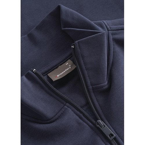 PROMODORO Sweatshirt Troyer Side Pocket Gr.L navy PROMODORO