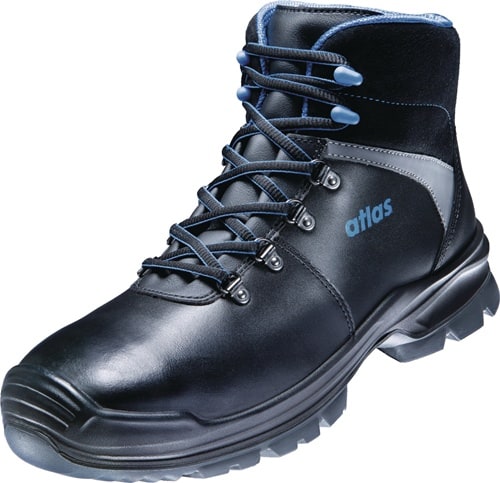 ATLAS Sicherheitsstiefel SL 535 XP ESD Gr.40 W.10 black/royal blue S3 SRC EN20345