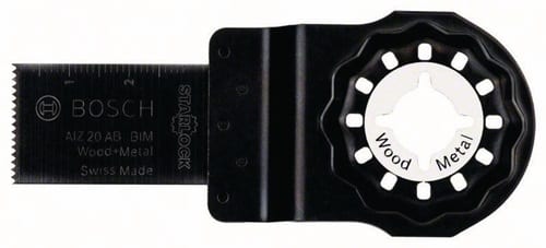 BOSCH Tauchsägeblatt AIZ 20AB B.20mm Eintauch-T.30mm Starlock 5er Pk.BOSCH
