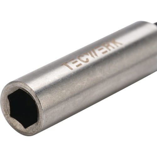 TECWERK Bithalter 1/4 Zoll F 6,3 1/4 Zoll C 6,3 Magnet L.60mm TECWERK