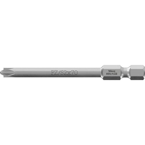 WERA Bit 855/4 855/4 1/4 Zoll 2 L.70mm zähh.WERA