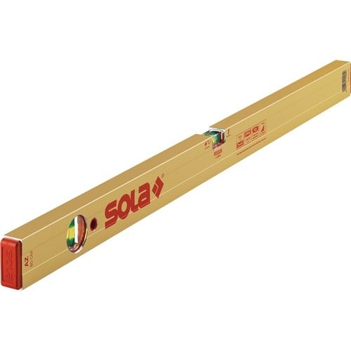 SOLA Wasserwaage AZ 120cm Alu.gold 0,5 mm/m SOLA