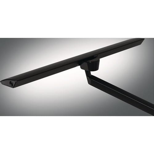 HANSA Schreibtischleuchte LED Zirkon Aluminium,ABS,Eisen,PC schwarz H.820mm m.Klemme