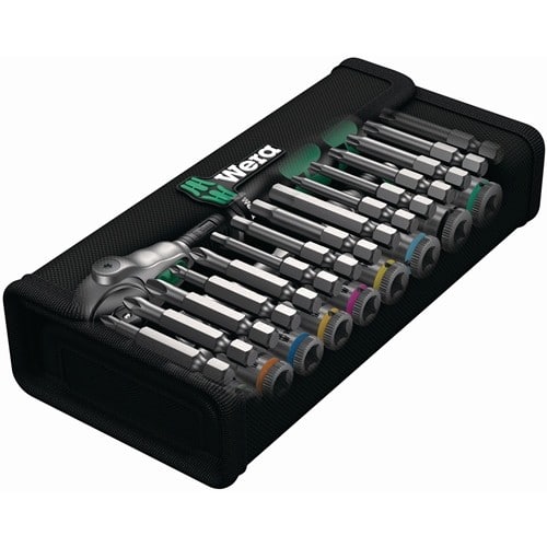 WERA Steckschlüsselsatz 8100 SA 6 28-tlg.1/4 Zoll SW 5-13mm Z.72 6KT WERA