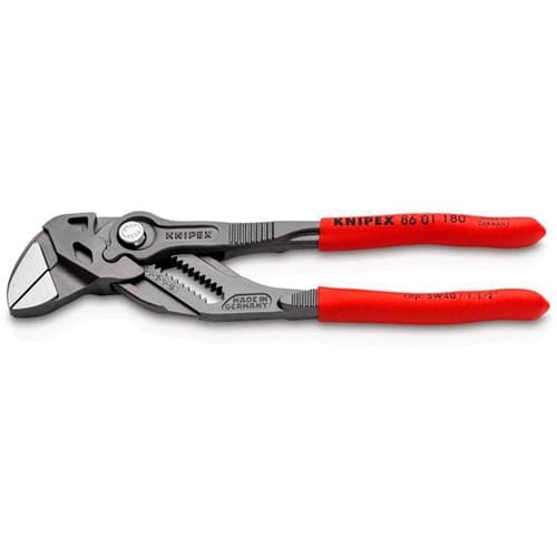KNIPEX Zangenschlüssel L.180mm schwarz atram.Spann-W.40mm Ku.-Überzug
