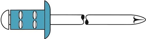 GESIPA Blindniet PolyGrip® Nietschaft dxl 4,8x17mm VA 500 St.GESIPA
