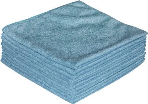 NORDVLIES Mikrofasertuch ECONOMY blau L380xB380ca.mm 1 KT NORDVLIES