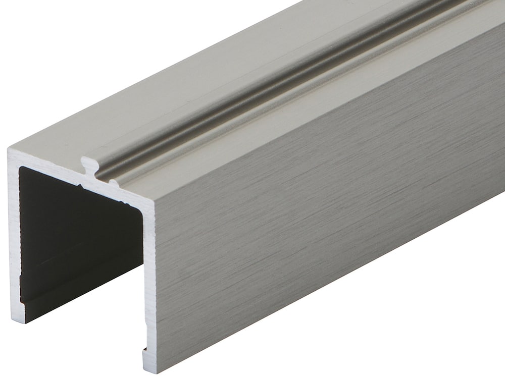 HERMAT Trennwand-Zusatzprofil 6959, Aluminium