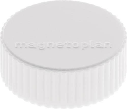 MAGNETOPLAN Magnet Super D.34mm weiß MAGNETOPLAN