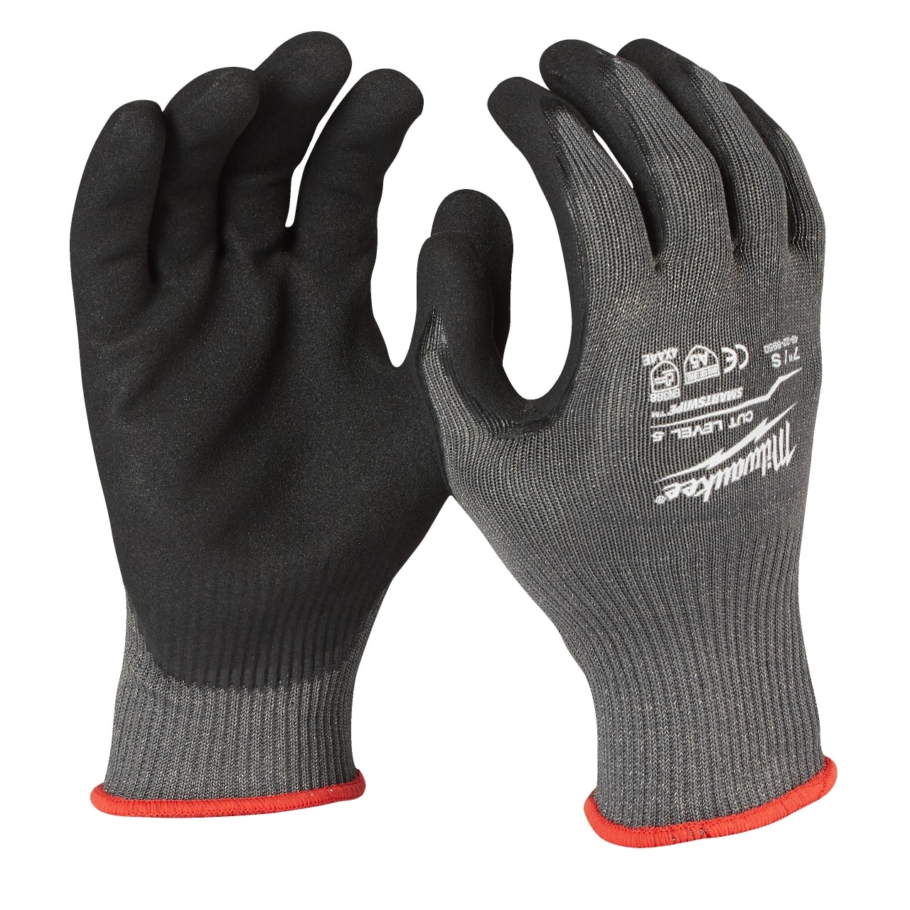 MILWAUKEE Größe 7 (S) 12er Pack Schnittschutzhandschuhe Klasse 5/E