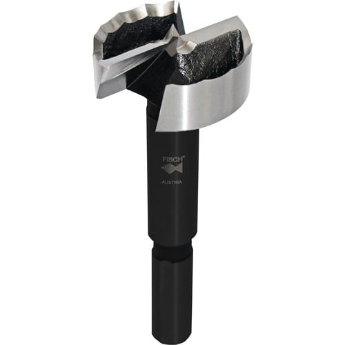 FISCH-TOOLS Forstnerbohrer Type 0317 Wave Cutter D.40mm Gesamt-L.90mm Schaft-D.10mm