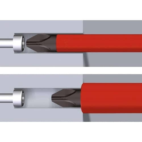 WIHA Wechselkl.SlimBit electric PZD 2x75mm VDE isol.WIHA