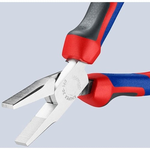 KNIPEX Flachzange DIN ISO 5745 Gesamt-L.160mm verchr.Comfort-Griff KNIPEX