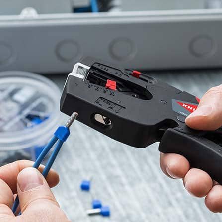 Automatikabisolierzange L.190mm 0,03-10mm² (AWG 32-8) KNIPEX
