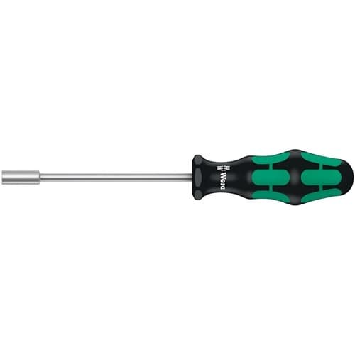 WERA Schraubendreher 395 Außen-6-kant SW 10mm Klingen-L.125mm Gesamt-L.237mm