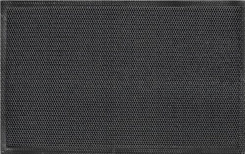 Nordwest Fußmatte 3D-Effekt anthrazit Polyester