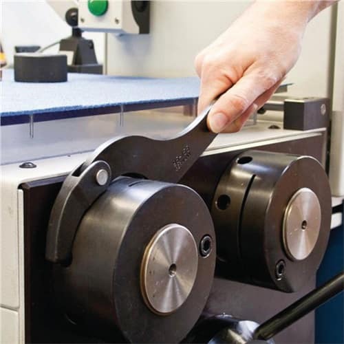 AMF Gelenkhakenschlüssel m.Zapfen vernickelt Industrieausf.