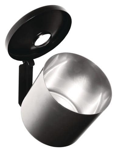 TKG Wandascher Ø150xH145mm neusilber m.Kippvorrichtung TKG