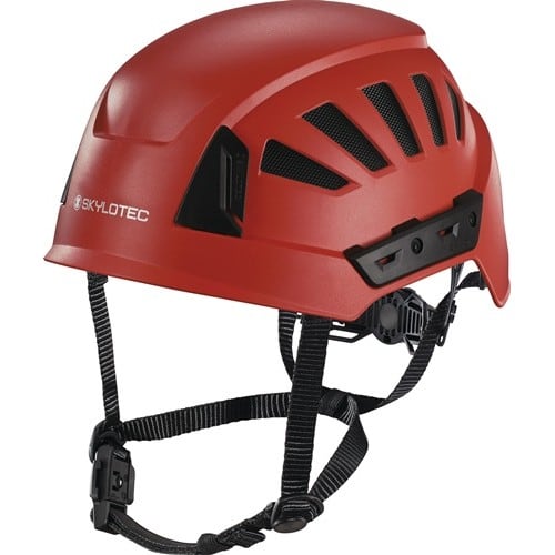 SKYLOTEC Kletterhelm INCEPTOR GRX-MTN rot Polycarbonat/Acrylnitril-Butadien-Styrol