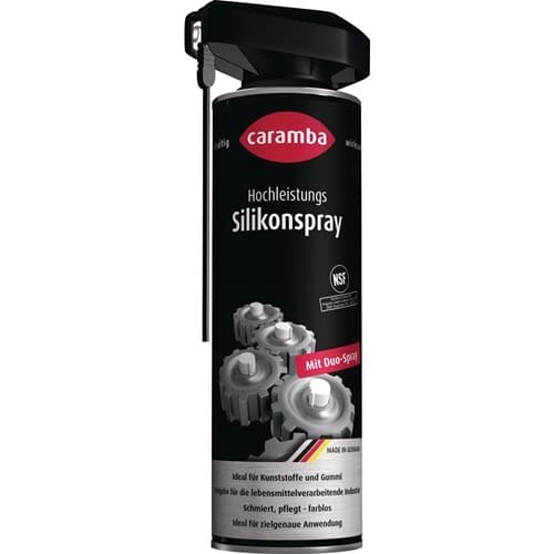 CARAMBA Hochleistungssilikonspray farblos NSF H2 500 ml Spraydose Duo-Spray CARAMBA