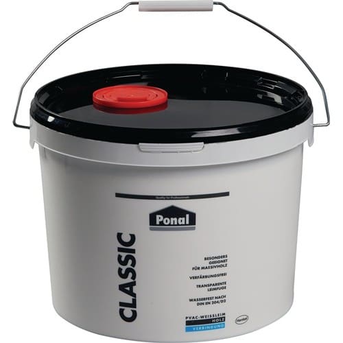 PONAL Holzleim Classic 10kg EN 204: D1,D2 Eimer PONAL