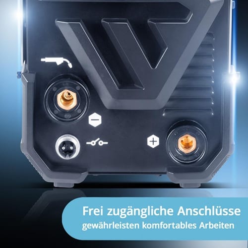 STAHLWERK Inverterschweißgerät Mini FLUX 120 ST Digital Einzelgerät m.Zub.2m STAHLWERK