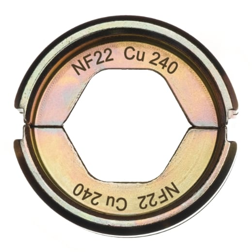 MILWAUKEE NF22 Cu 240 für Cu Presseinsatz für hydraulisches Akku-Presswerkzeug