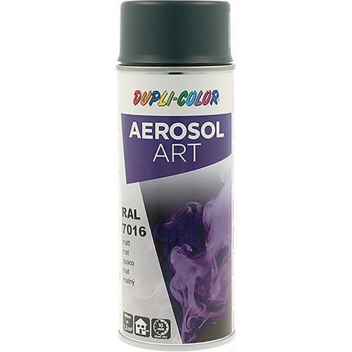 DUPLI-COLOR Buntlackspray AEROSOL Art grau ma RAL 7016 400ml Spraydose