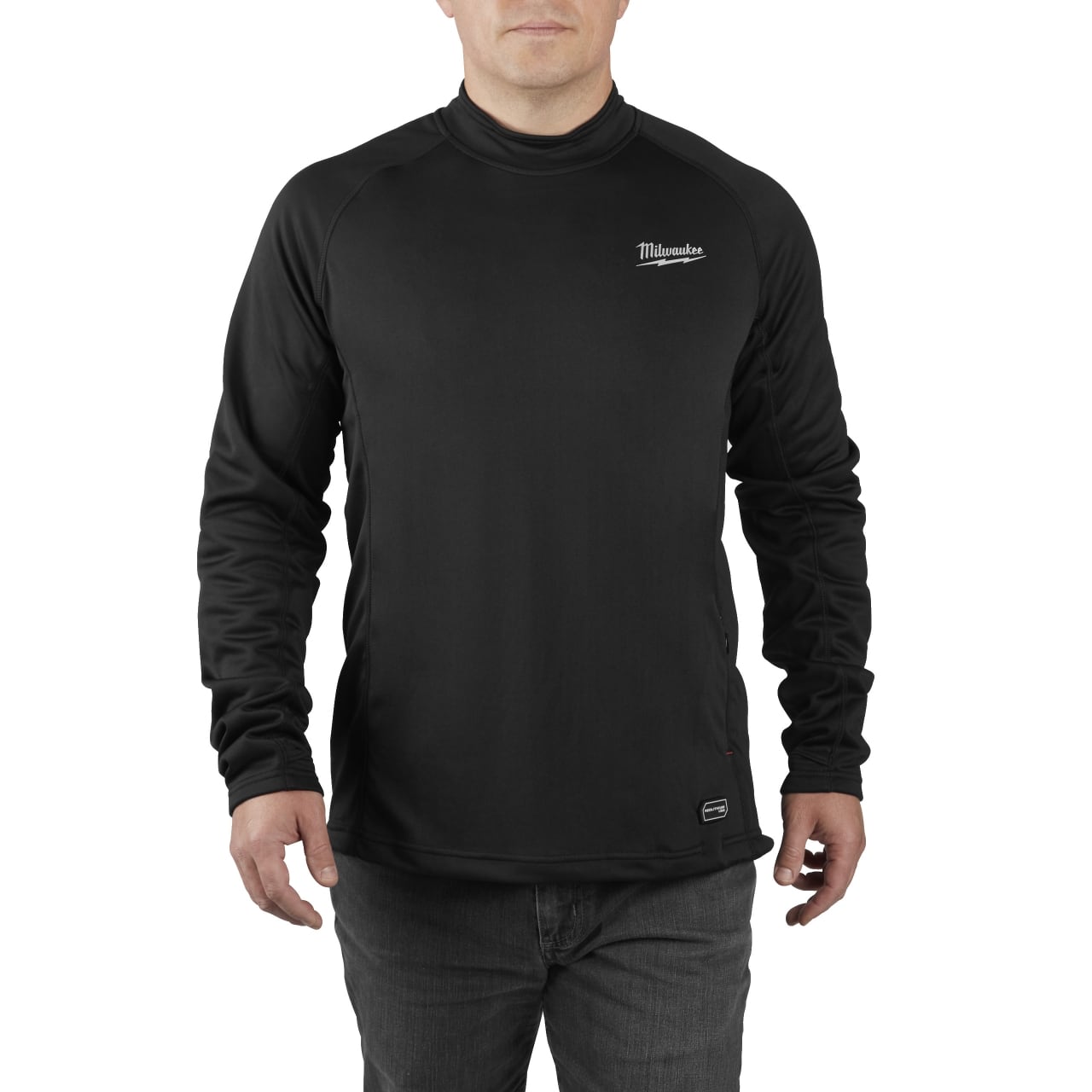 MILWAUKEE USB-Akku-Heiz-Funktions-Langarmshirt, inkl. L4B3 RED LITHIUM Akku u. Ladekabel L4HBLB-301S