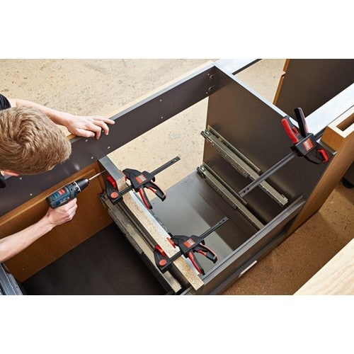 BESSEY Einhandzwinge EZ Spann-W.300mm A.60mm Spreiz-W.125-420mm BESSEY