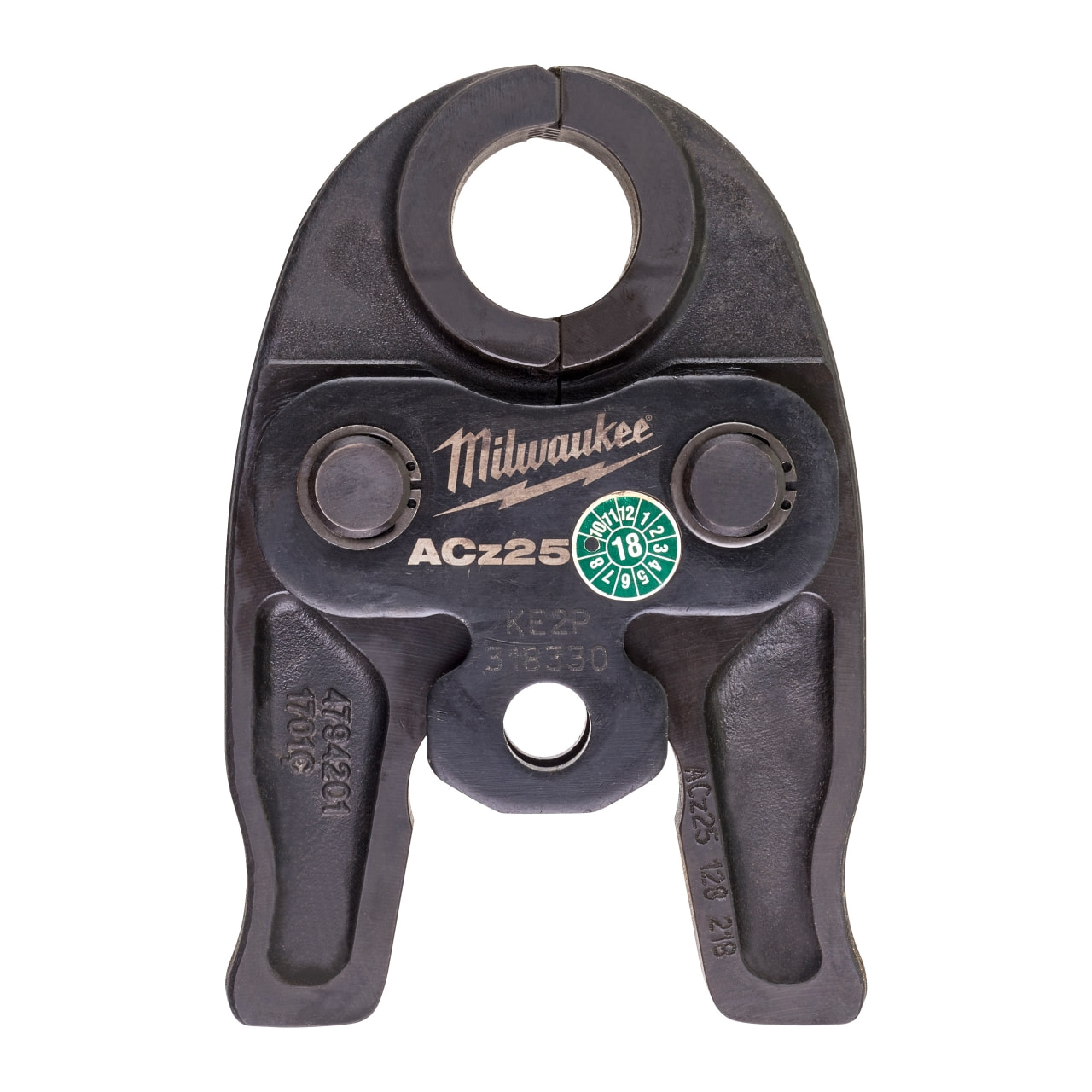 MILWAUKEE Nennweite ACz25 für 12 V Presswerkzeug Pressbacke J12-ACz25