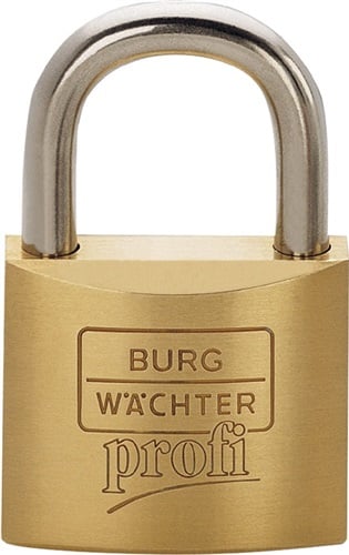 Zylindervorhangschloss Messing verschiedenschließend BURG-WÄCHTER