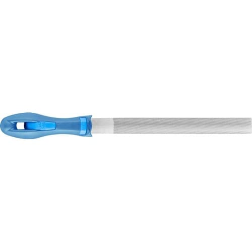 PFERD TOOLS Werkstattfeile DIN 7261 L.200mm Q.20x6mm Hieb 1 Halbrund 2K-Ergo PFERD