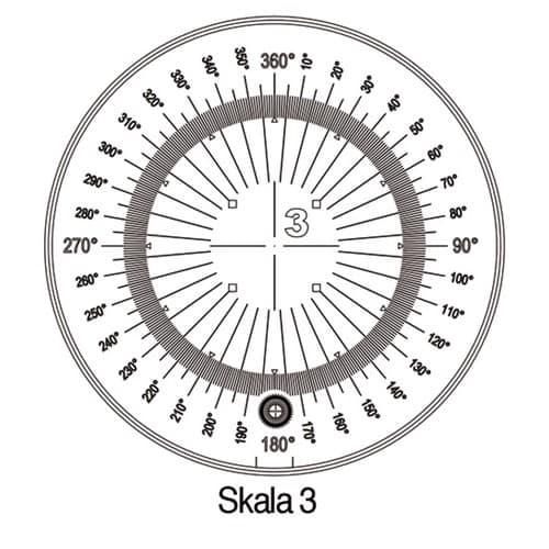 SCHWEIZER Standlupe Tech-Line Vergr. 8x Vario Skala 1,2,3,4,5 6tlg. Schweizer