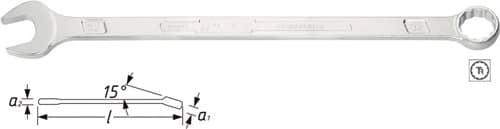 HAZET Ringmaulschlüssel 600 LG SW 10mm L.210mm ext.lang Spezialstahl HAZET