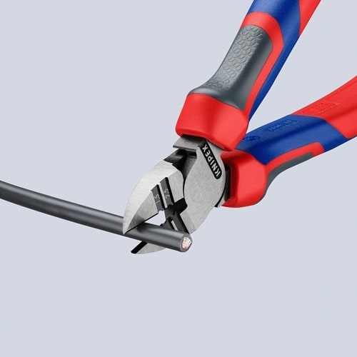 KNIPEX Abisolierseitenschneider L.160mm 1,5/2,5mm² pol.Mehrkomp.-Hüllen KNIPEX