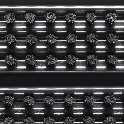 Fußmatte schwarz PP L385xB590xS22mm