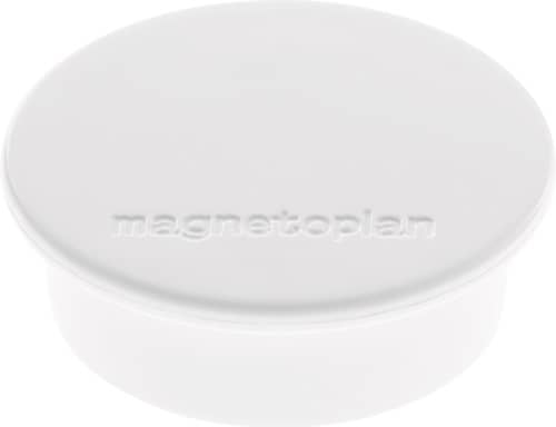 MAGNETOPLAN Magnet Premium D.40mm weiß MAGNETOPLAN