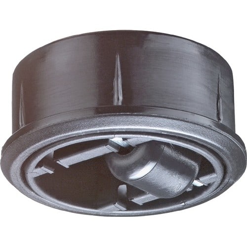 BS ROLLEN Kunststoffglocke D.65mm Trgf.50kg Einpresstiefe 18mm harte BD BS ROLLEN